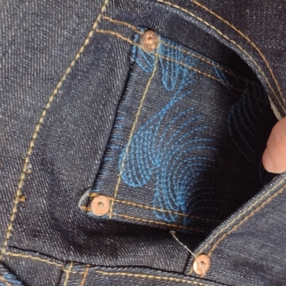 Red MONKEY RMC - by Martin ksohoh jean shorts size 38 big & tall - Picture 2 of 9